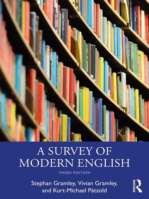cover image of A Survey of Modern English